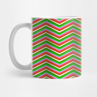 Retro 80s Dunes - Stripes Holiday Mug